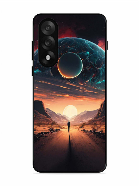 OnePlus Nord 5 5G Sunset with space scene