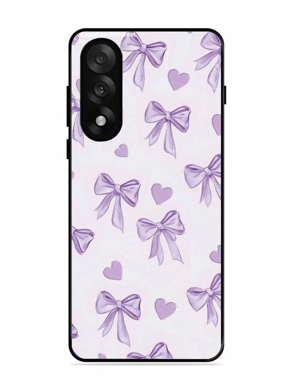 OnePlus Nord 5 5G Bow Tie, Purple Hair Band