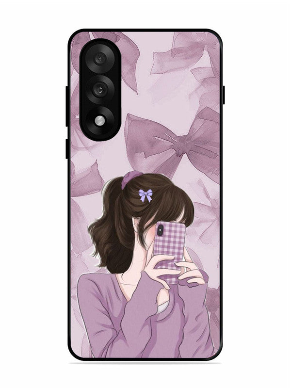 OnePlus Nord 5 5G Pinky Girl taking selfie