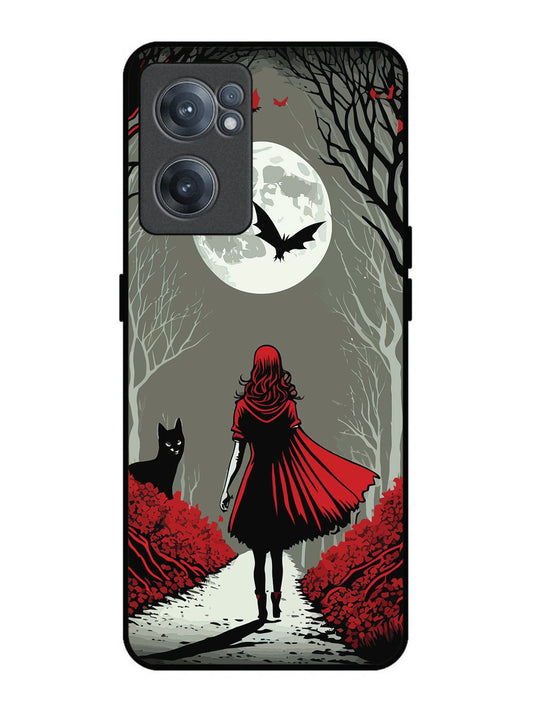 OnePlus Nord CE 2 5G Scarlet Girl in Red Forest