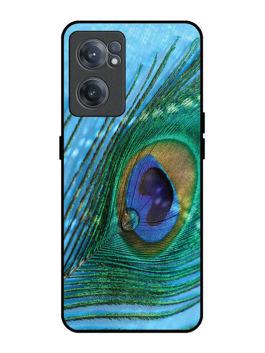 OnePlus Nord CE 2 5G A drop on Peacock Feather