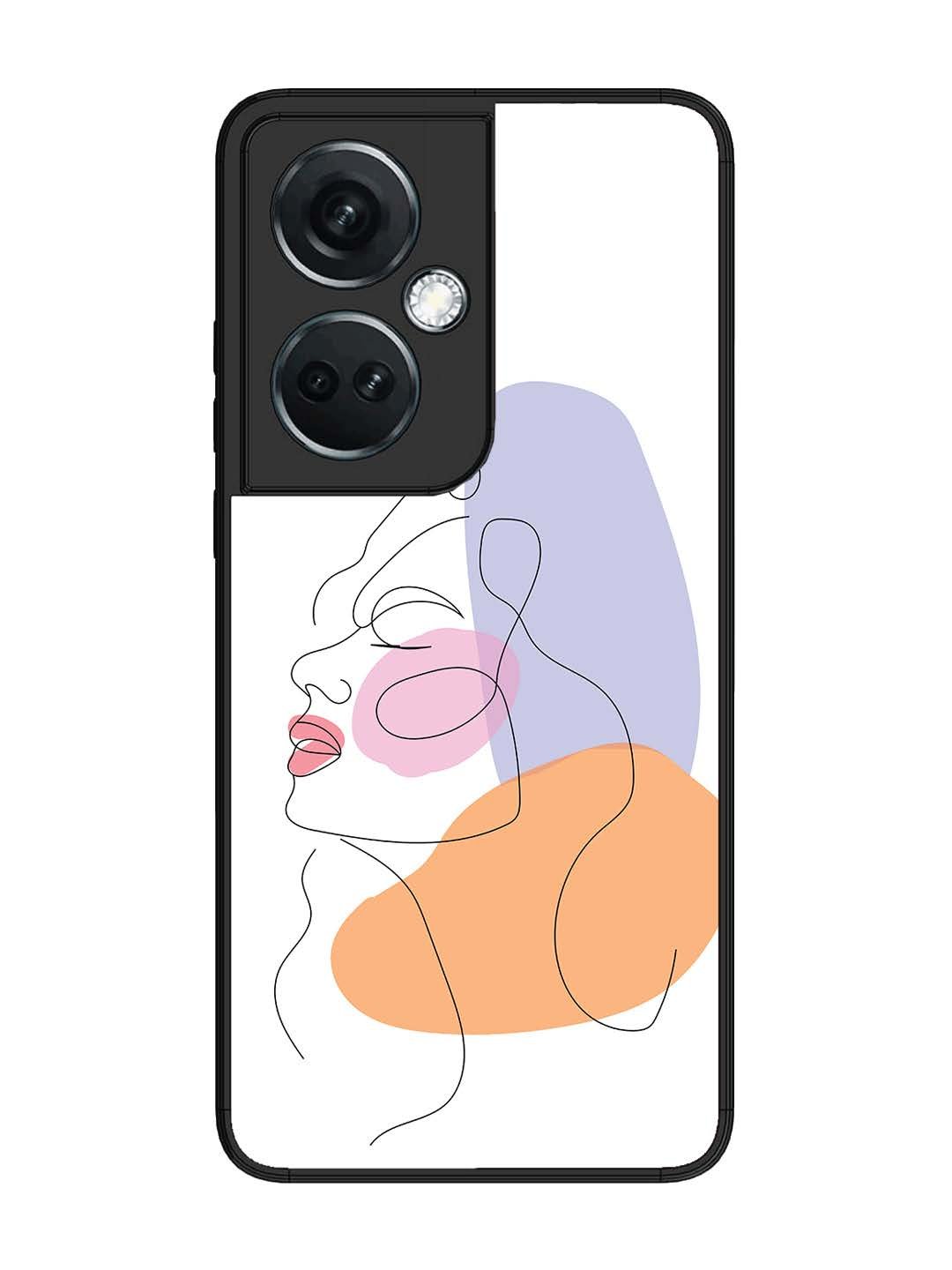 OnePlus Nord CE 3 Lite Line Art Girl Face