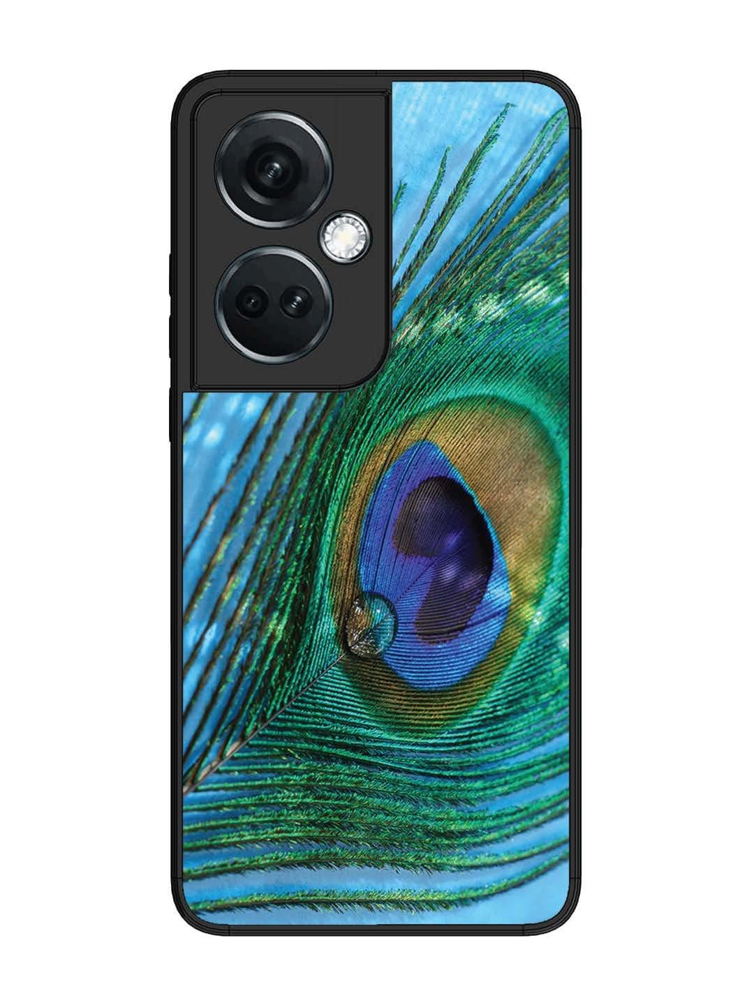 OnePlus Nord CE 3 Lite A drop on Peacock Feather
