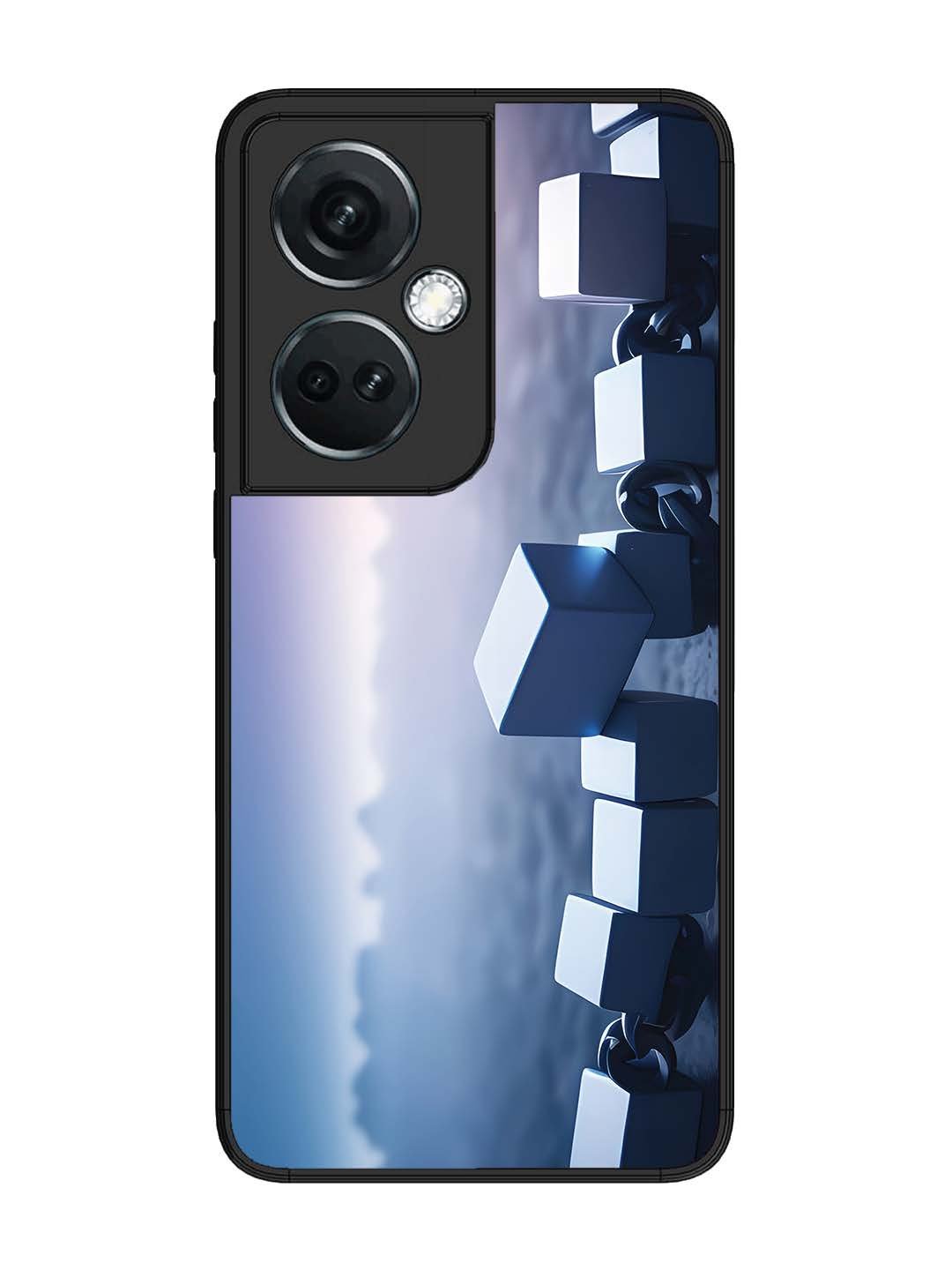 OnePlus Nord CE 3 Lite Minimalist Blockchain Cube Chain