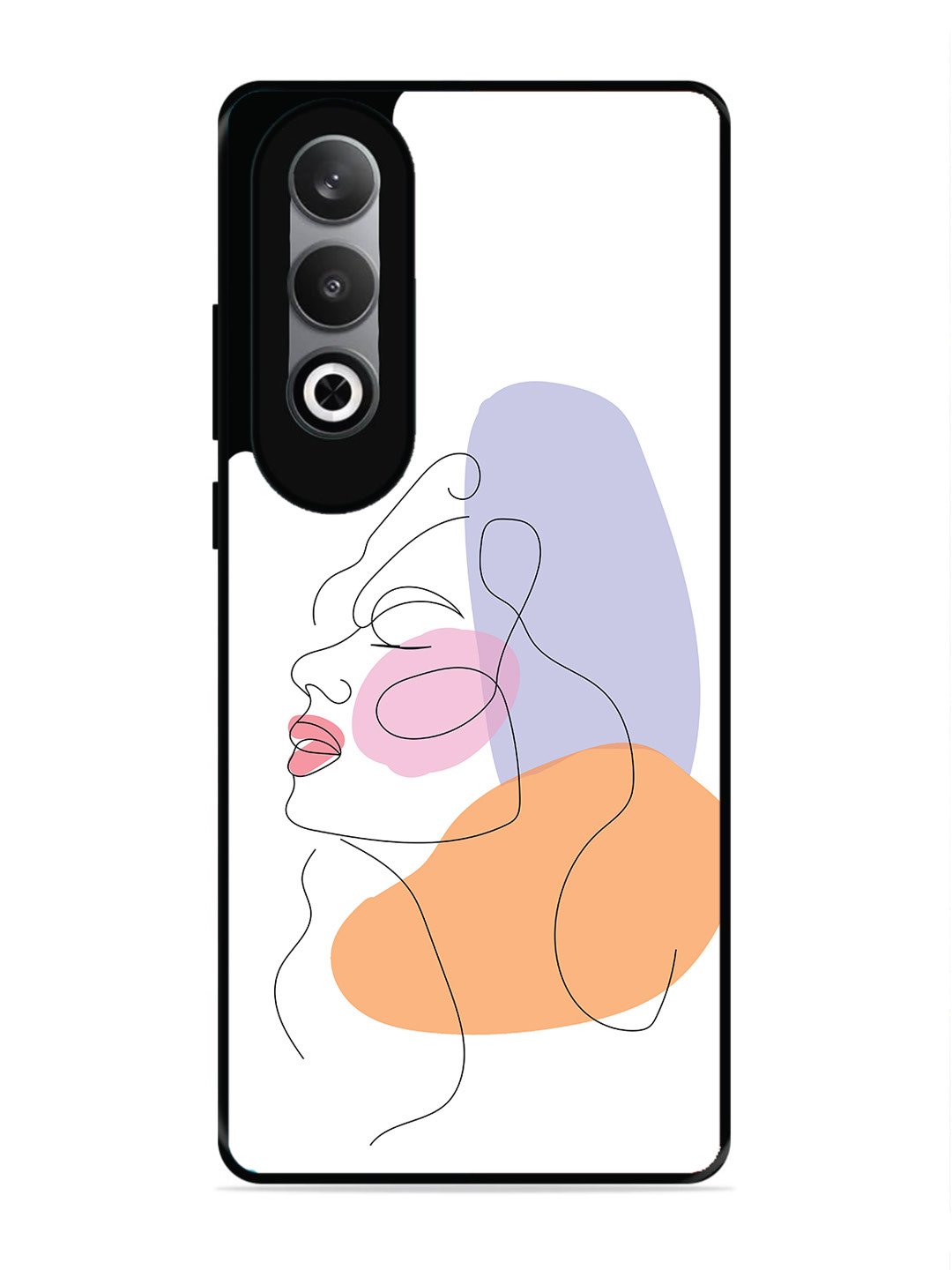 OnePlus Nord CE 4 Line Art Girl Face