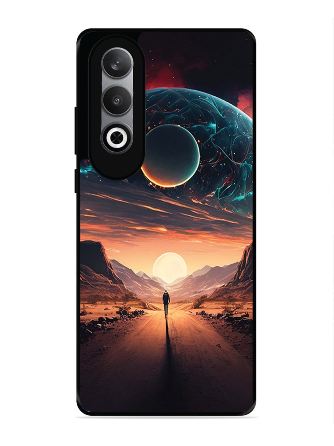 OnePlus Nord CE 4 Sunset with space scene