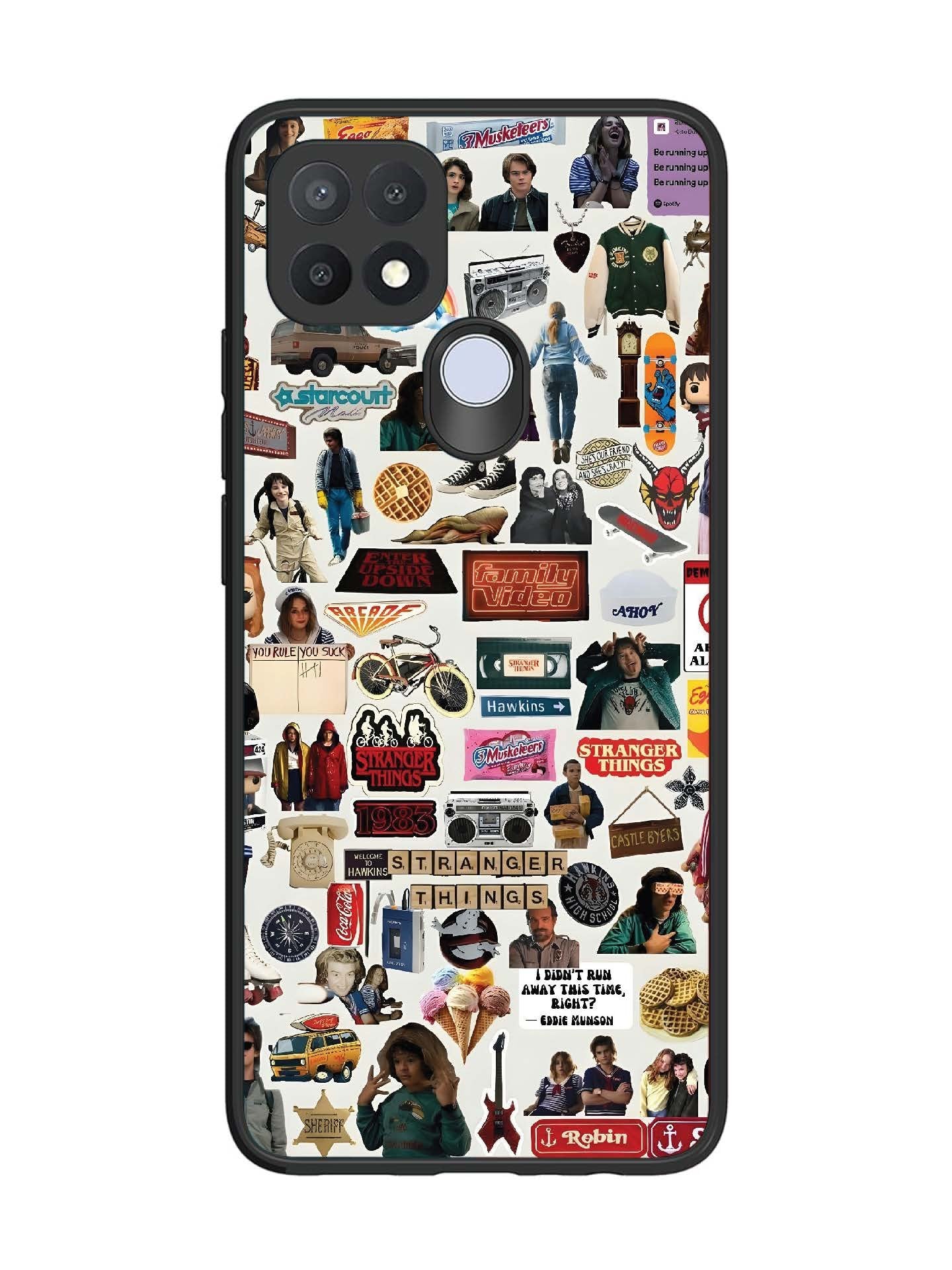 Oppo A15 Stranger Things Sticker 1