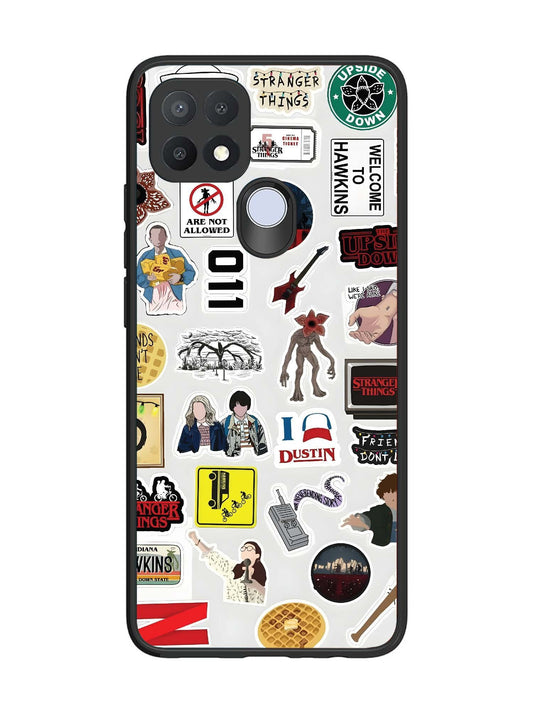 Oppo A15 Stranger Things Sticker 4