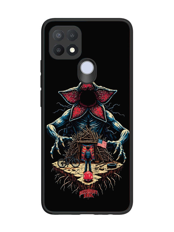 Oppo A15 Stranger Things demogorgon