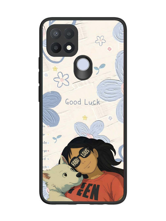 Oppo A15 | 2D Metal | Fabulous and Good Luck | OP-A15-424