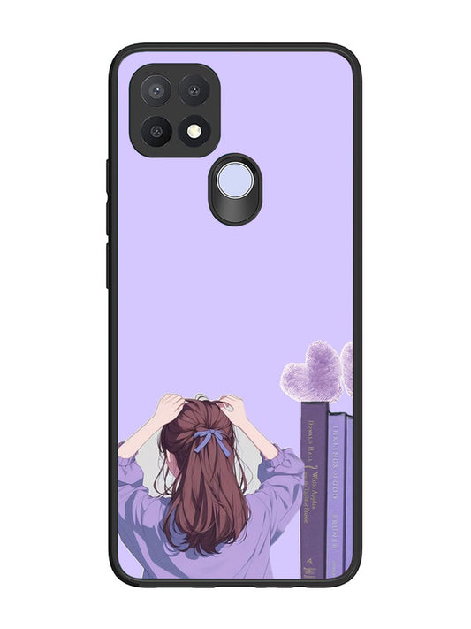 Oppo A15 Cute girl hairs