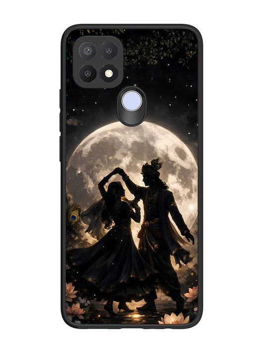 Oppo A15 | 2D Metal | Where Souls Meet - Radha & Krishna | OP-A15-452