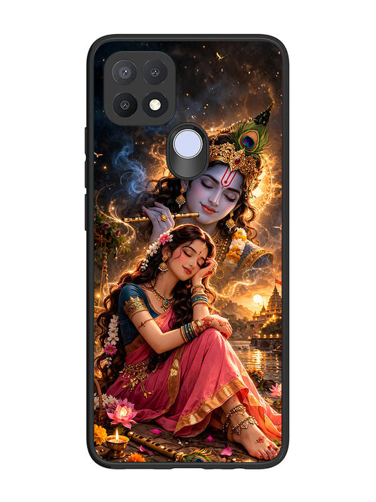 Oppo A15 | 2D Metal | Radha thinking of Krishna | OP-A15-453