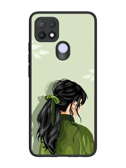 Oppo A15 Cool Girl backside