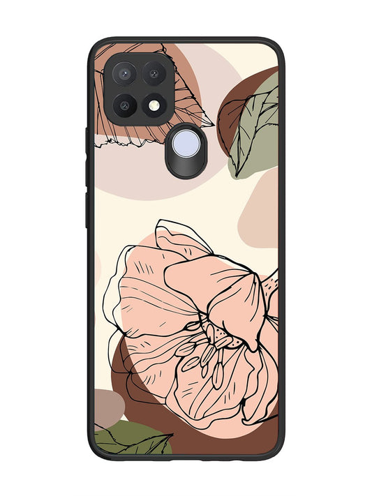 Oppo A15 Floral Elegance, Portrait