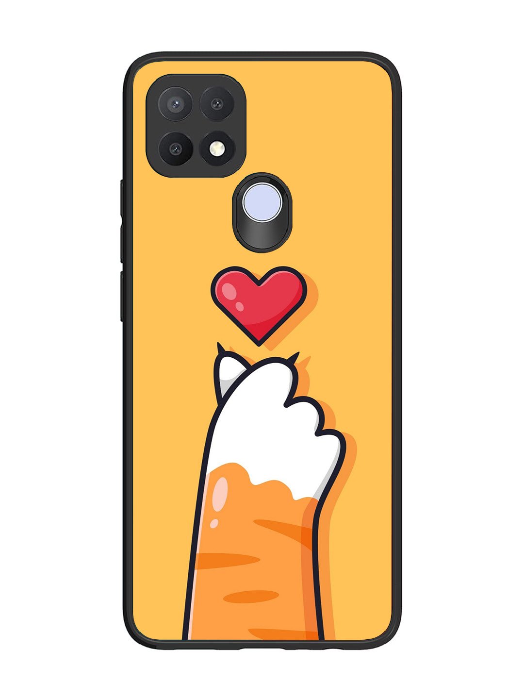 Oppo A15 Heart Hand