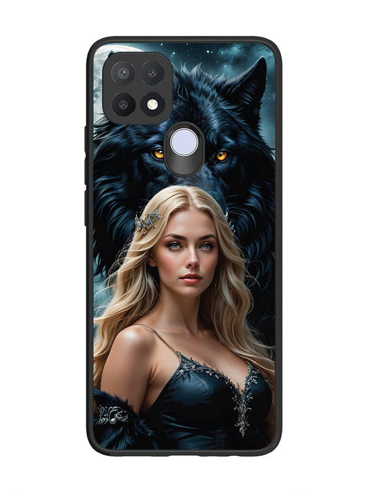 Oppo A15 Wolf & Girl