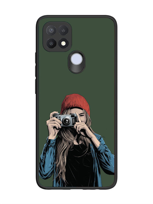 Oppo A15 Camera Girl