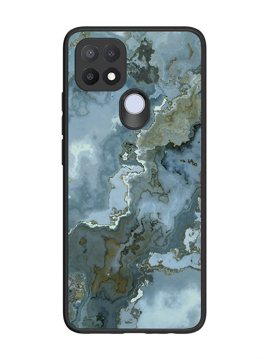 Oppo A15 Celestial Blue Marble 2nd Pattern
