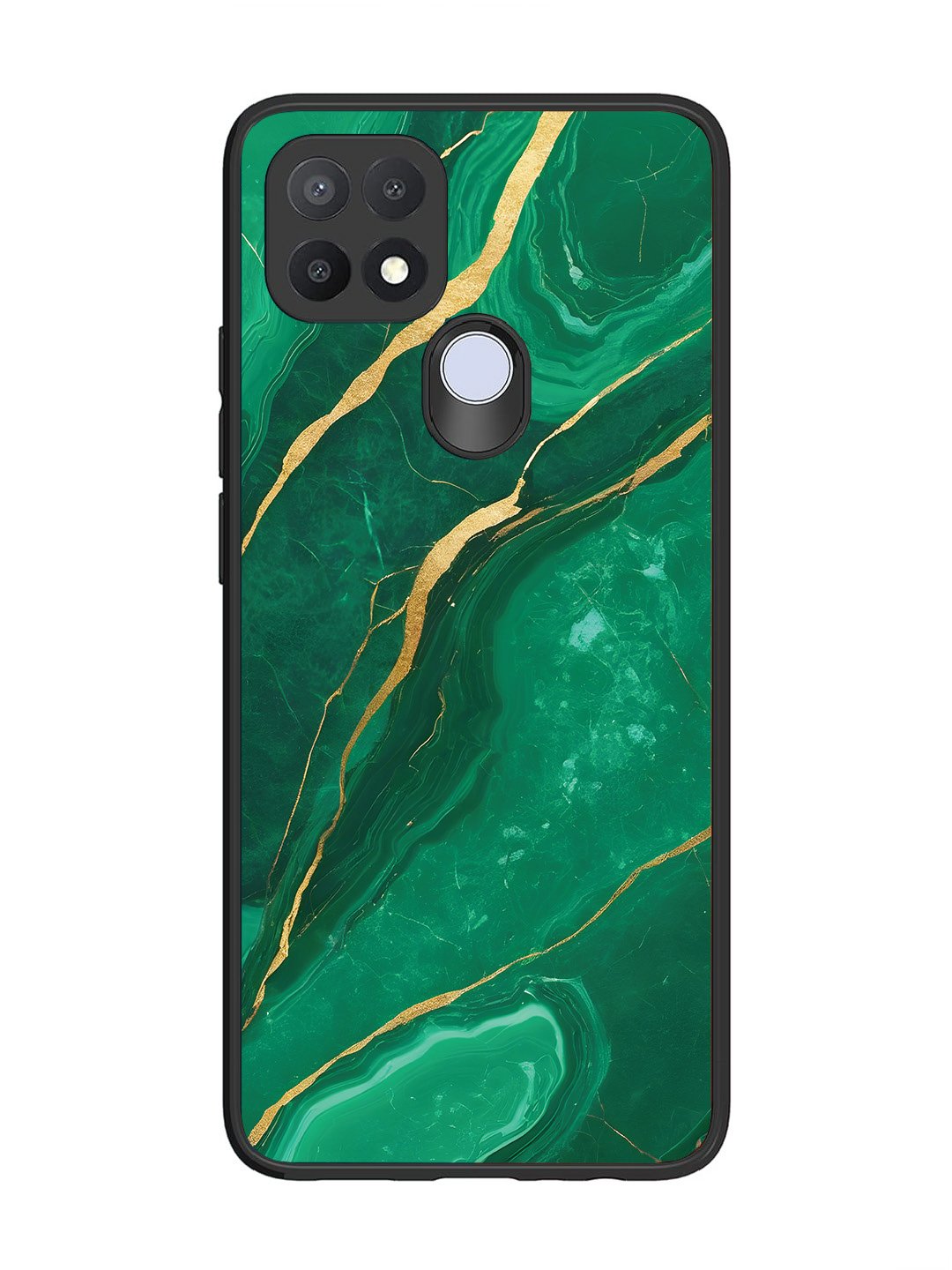 Oppo A15 Citrus Green Marble