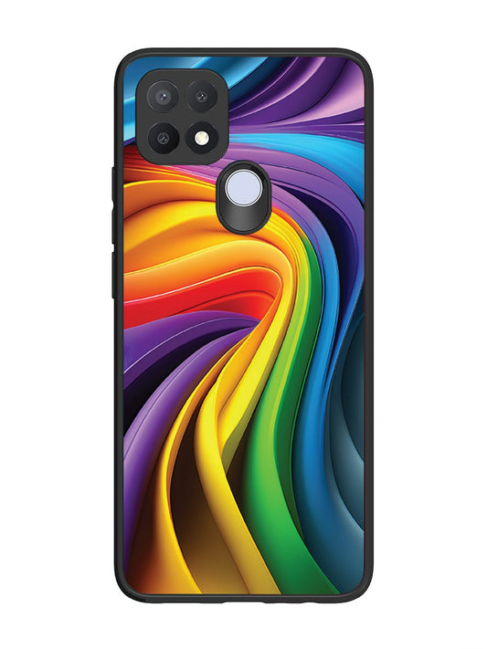 Oppo A15 Rainbow Whirl