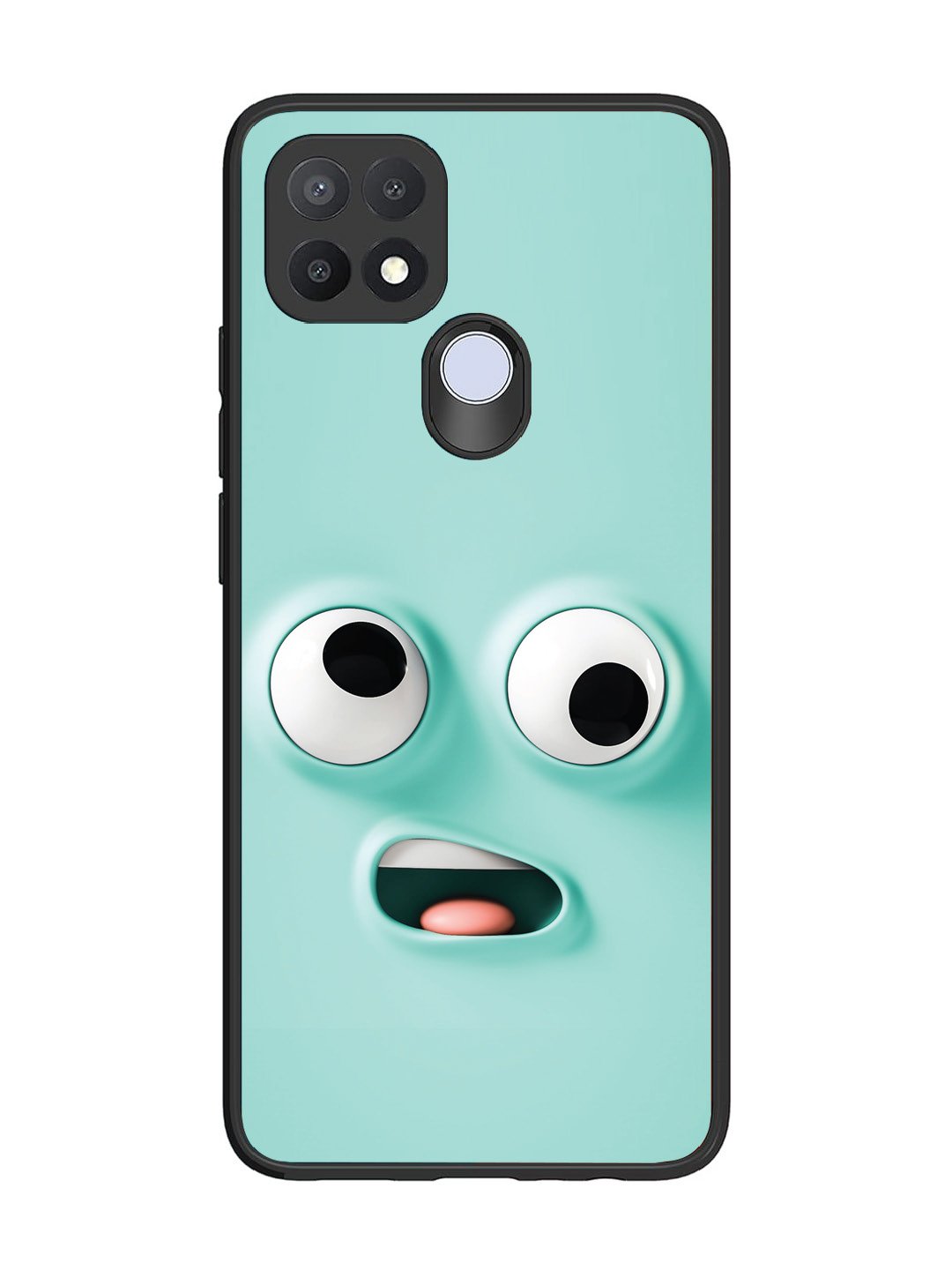 Oppo A15 Confused Smiley
