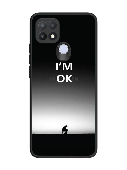 Oppo A15 I'm Broken A man on Chair Alone