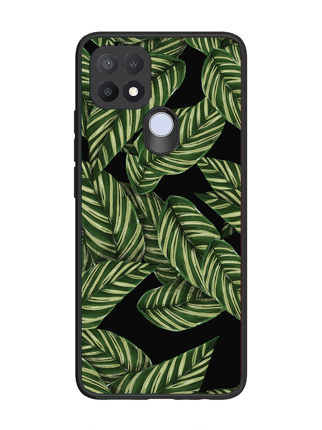 Oppo A15 Leafs Pattern