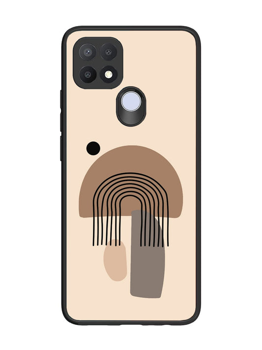Oppo A15 Mushroom Illustration