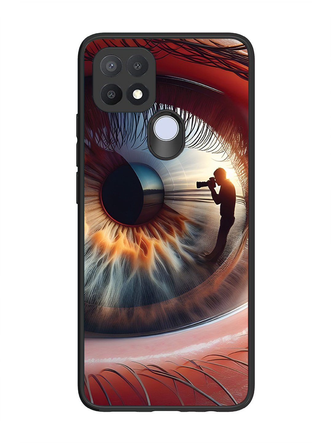 Oppo A15 Eye Pupil