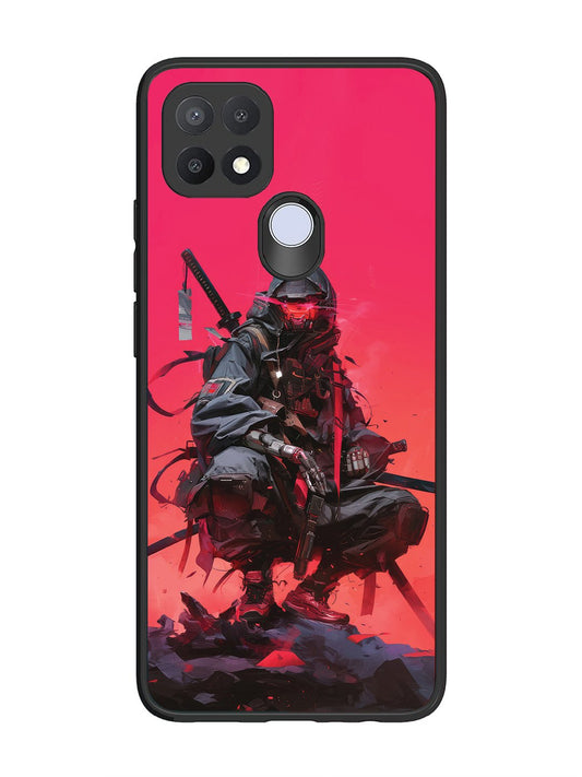 Oppo A15 Cyberpunk Ninja Katana