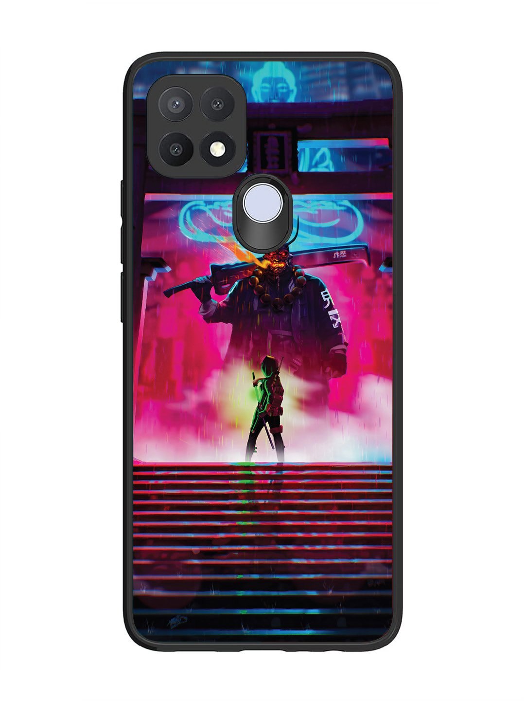 Oppo A15 Cyberpunk Yokai Monster