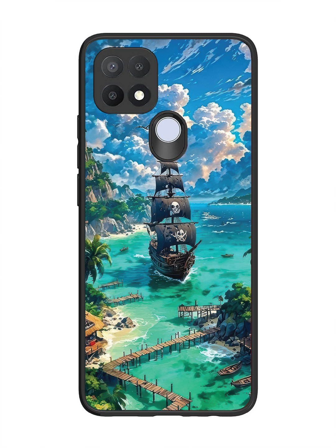 Oppo A15 Pirate Ship Island