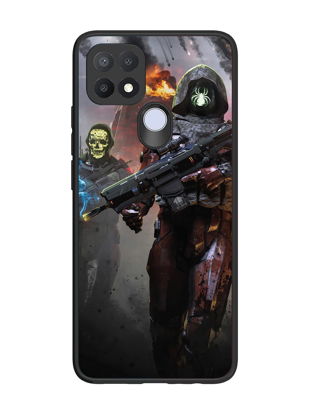 Oppo A15 Sci-Fi Soldiers