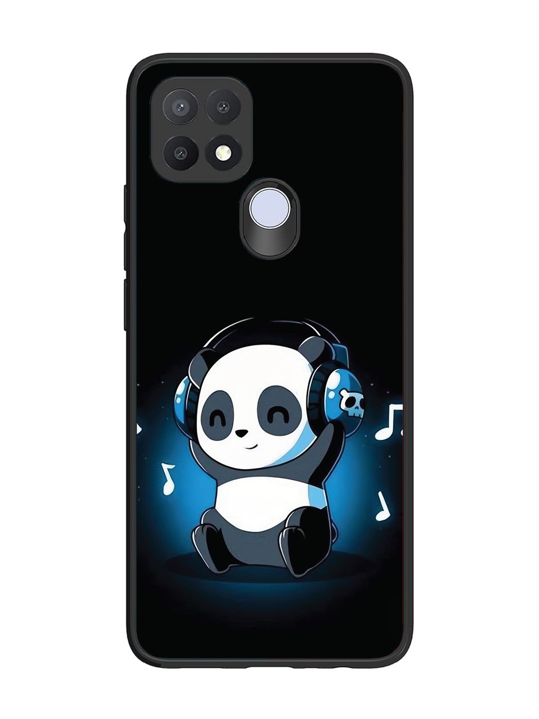 Oppo A15 Panda Listening Music