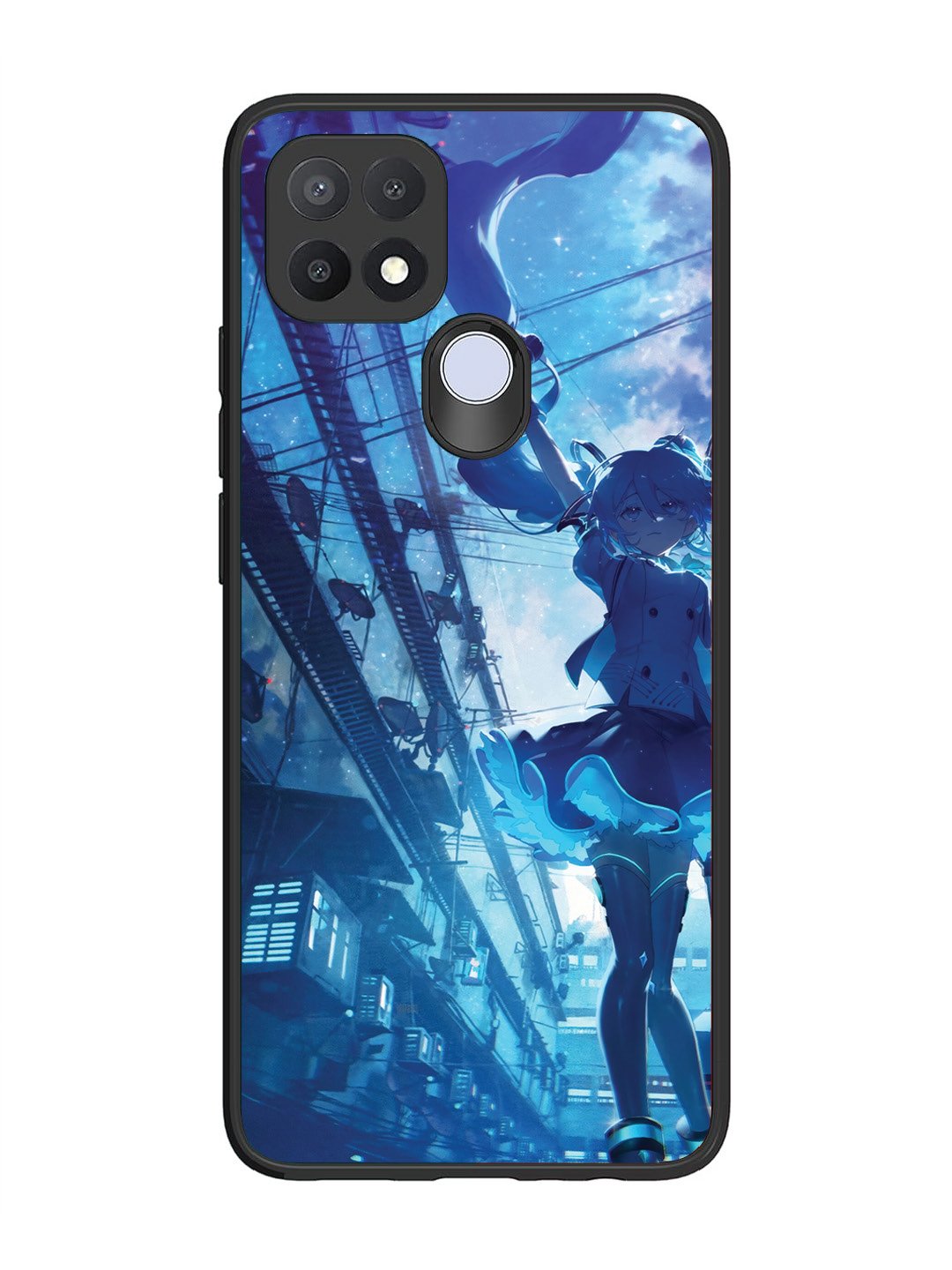 Oppo A15 Hatsune Miku Anime Girl
