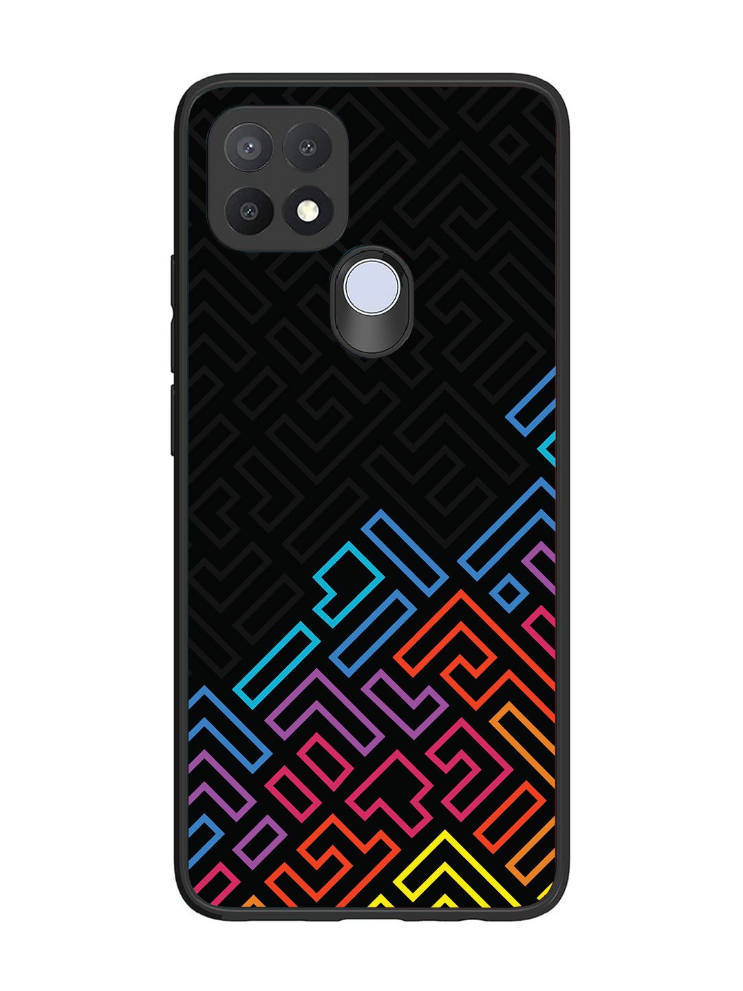 Oppo A15 colorful-abstract