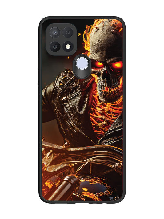 Oppo A15 ghost-rider-marvel-superhero