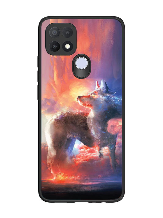 Oppo A15 wolf-fantasy-animal