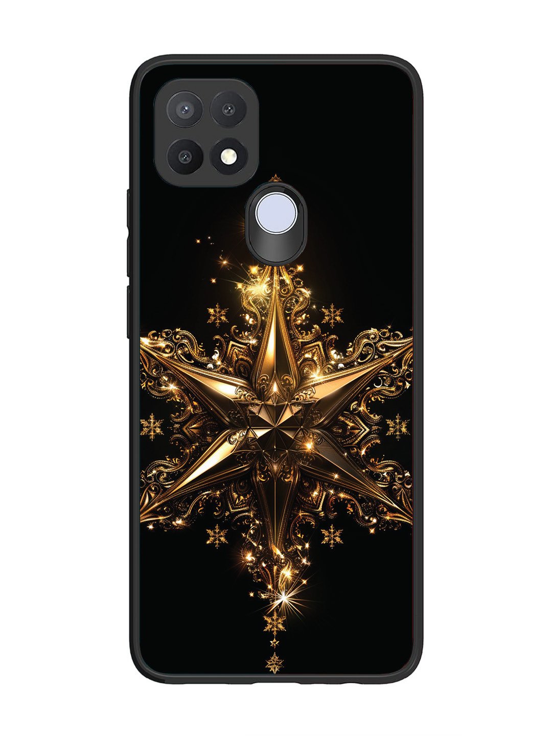 Oppo A15 Glinting Golden Star