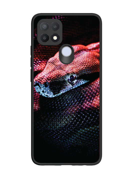 Oppo A15 Red Snake