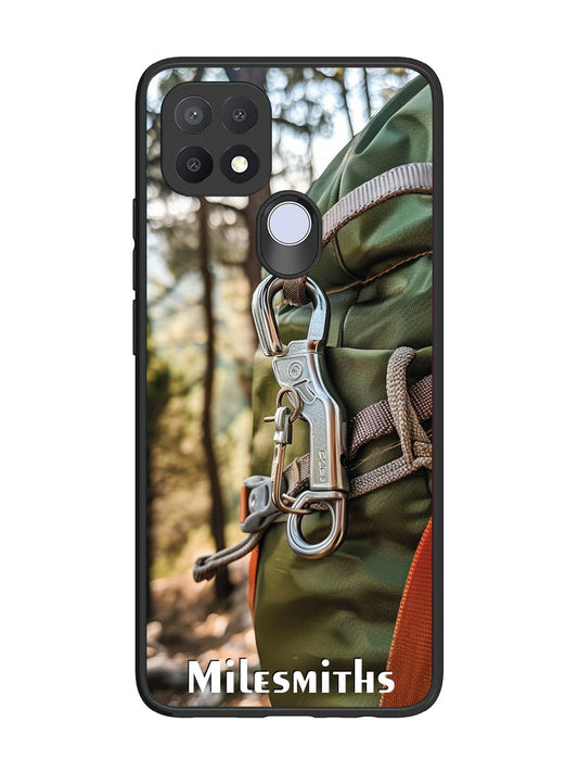 Oppo A15 Hiking Gear Close-up