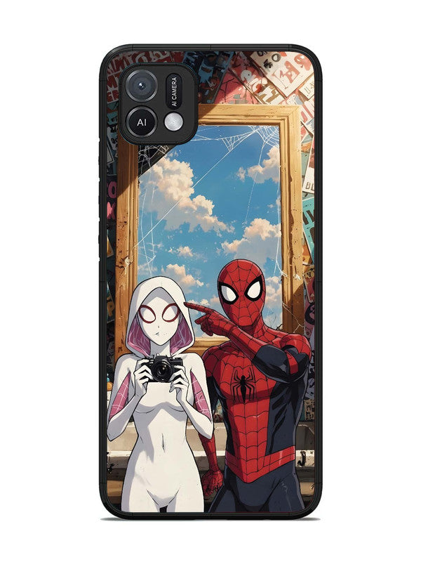 Oppo A16K Spiderman and Spiderwoman