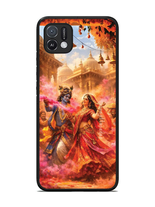 Oppo A16K Radha Krishna Playing Holi
