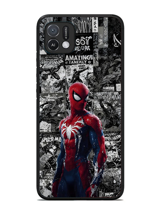 Oppo A16K Spiderman Highlighted on News Paper