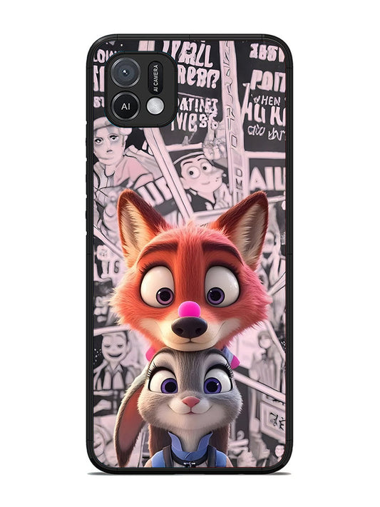 Oppo A16K Cute Nick wilde and judy hopps 2