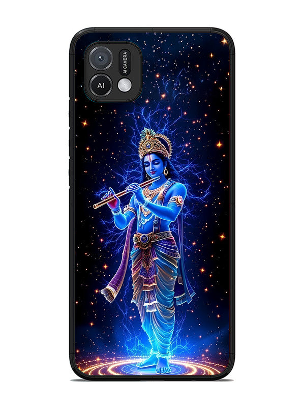 Oppo A16K | 2D Metal | Krishna with Flute | OP-A16K-455