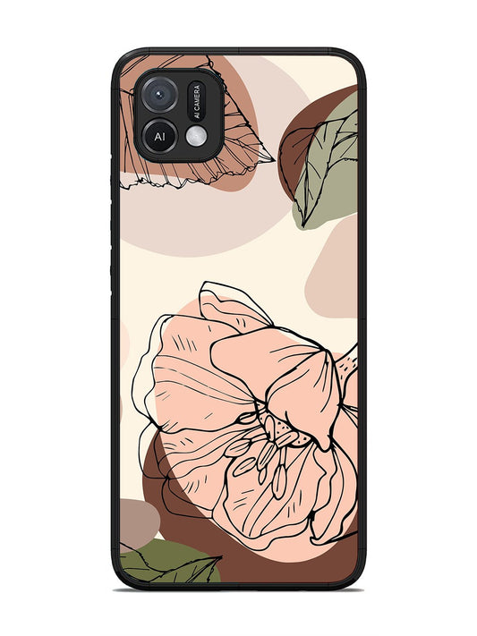 Oppo A16K Floral Elegance, Portrait