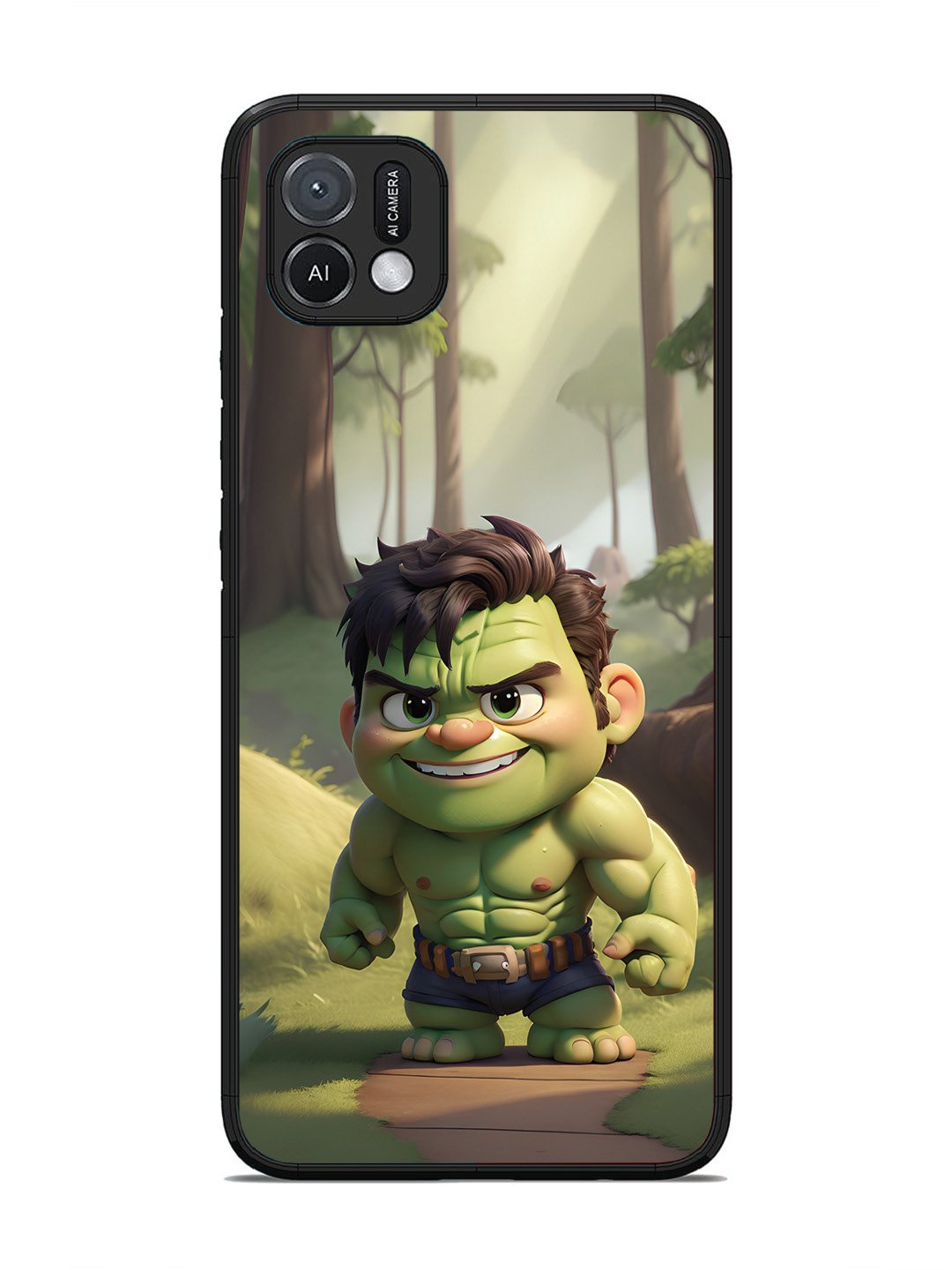 Oppo A16K cute baby hulk