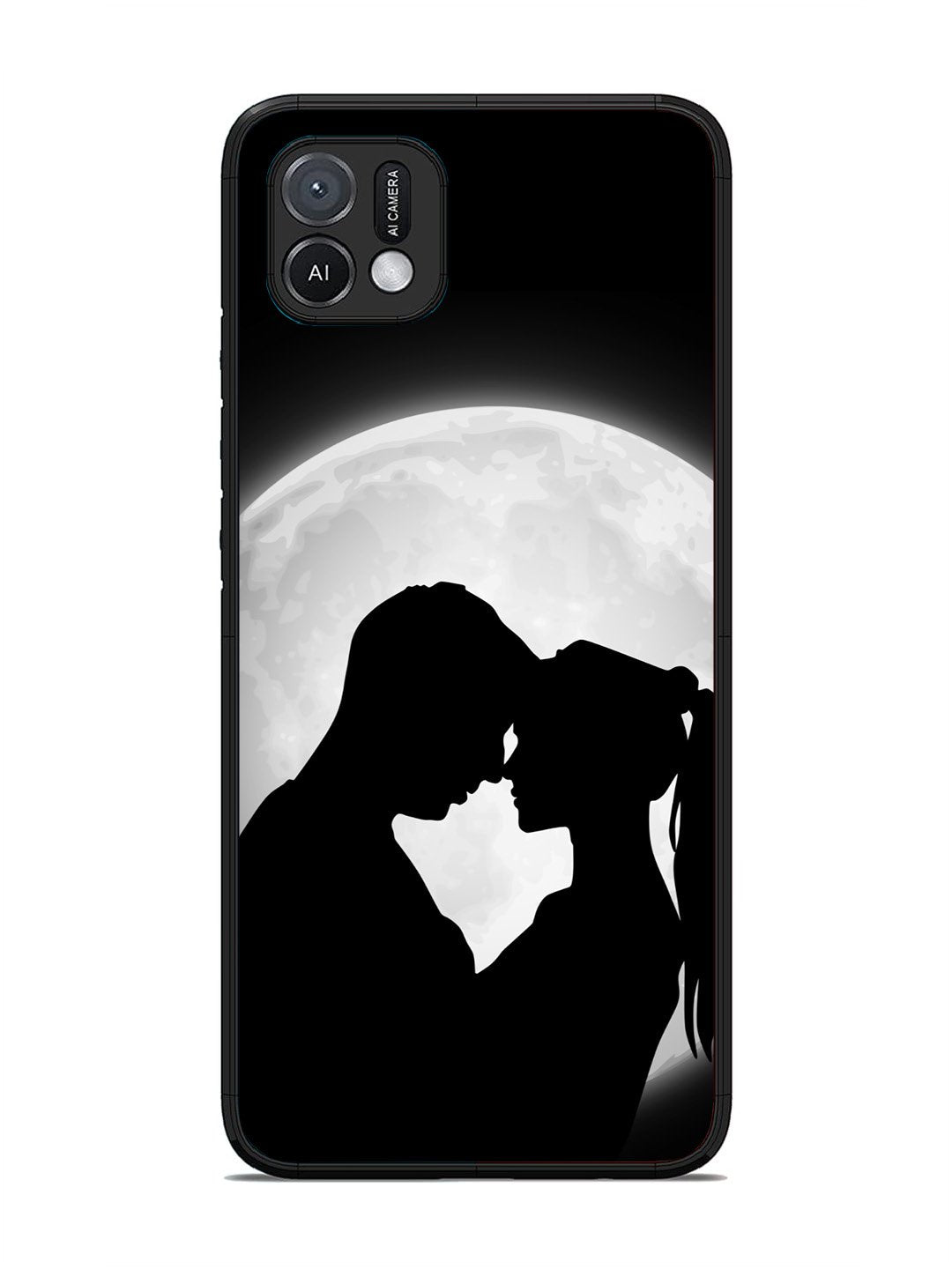 Oppo A16K Couple on Moon